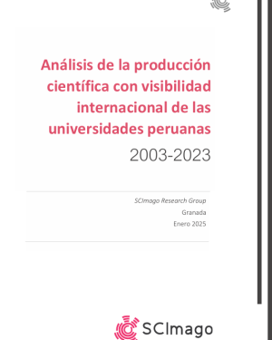 Análisis de la producción científica con visibilidad internacional de las universidades peruanas 2003-2023