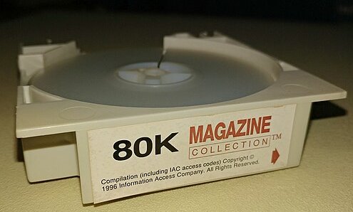 Cartucho de microfilm de InfoTrac