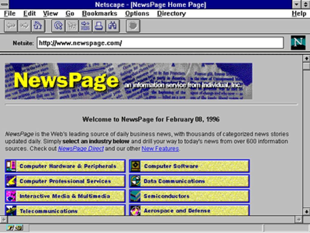 Servicio NewsPage