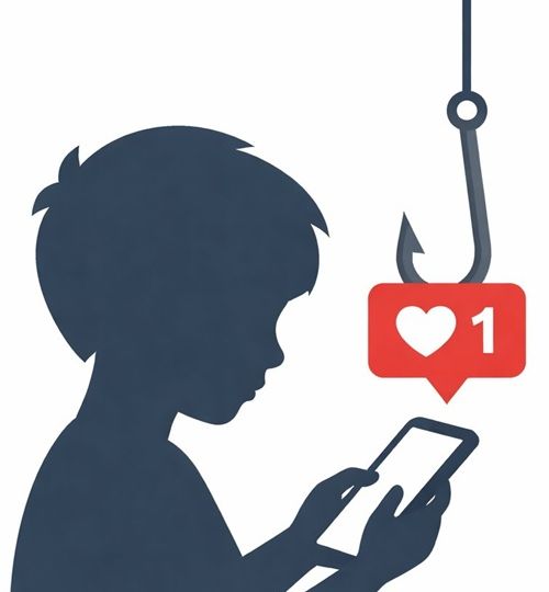 Niño adicto